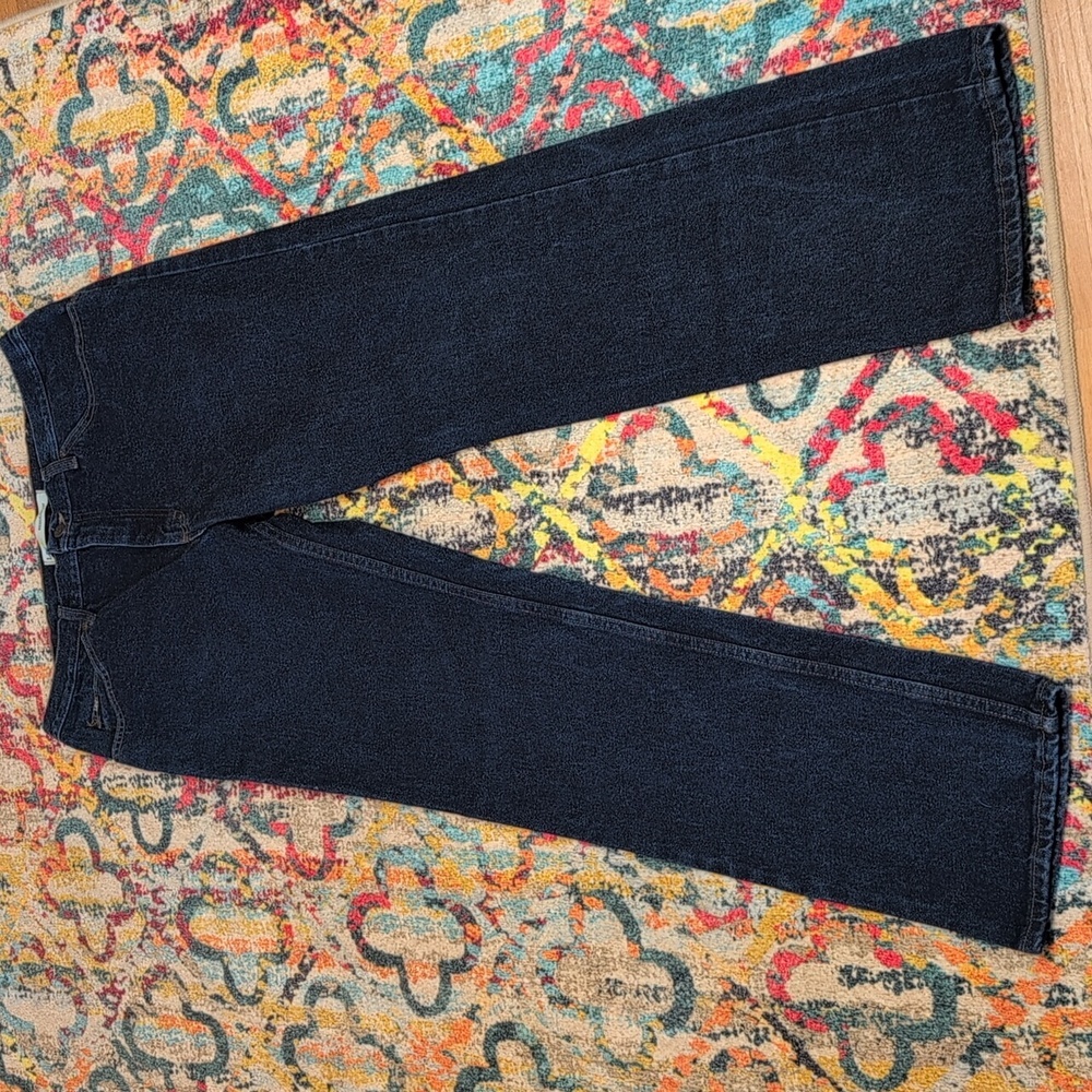 Lee Regular Fit Dark Wash Mens Jeans 38x34